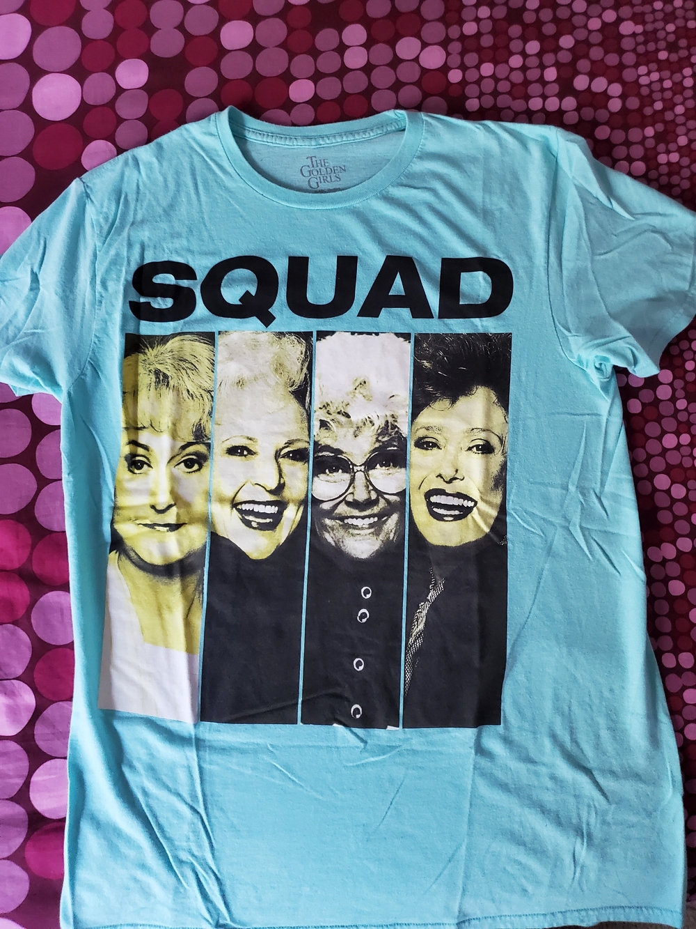 Golden Girls Graphic Tee - Aqua